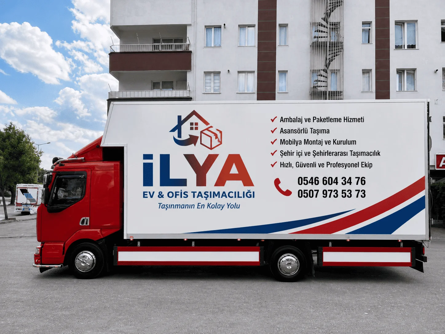 İLYA Taşımacılık güvenli nakliyat aracı ve taşıma filosu